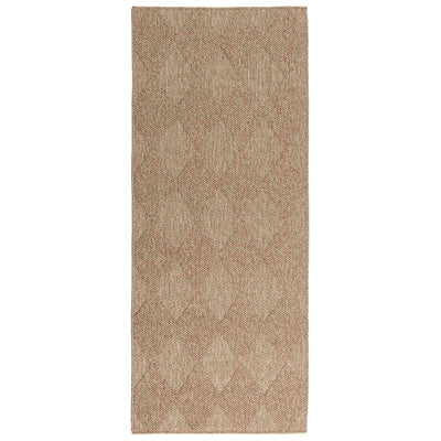 Områdetæpper Rektangulær AGIRA Naturfarvet 150 x 80 cm