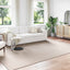 Områdetæpper Rektangulær FARO Creme 280 x 200 cm Polyester