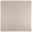 Områdetæpper Firkantet FARO Creme 200 x 200 cm Polyester