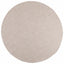 Områdetæpper Rund FARO Creme Ø 120 CM Polyester