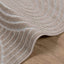Områdetæpper Rektangulær PALMERAS Beige 200 x 140 cm Polyester