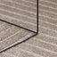 Områdetæpper Rund PALMERAS Beige Ø 120 CM Polyester