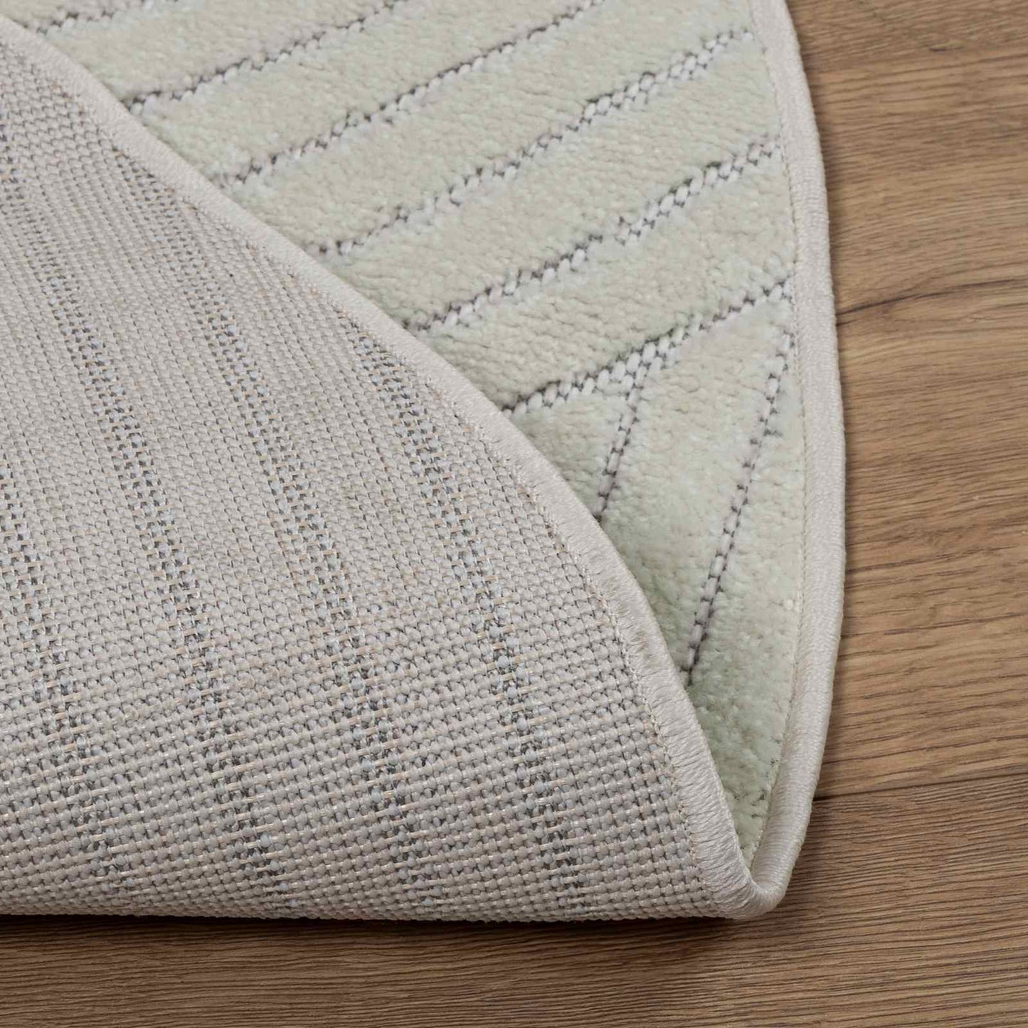 Områdetæpper Rund PALMERAS Grøn Ø 120 CM Polyester