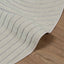 Områdetæpper Rund PALMERAS Grøn Ø 200 CM Polyester