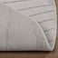 Områdetæpper Rund PALMERAS Creme Ø 160 CM Polyester