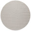 Områdetæpper Rund PALMERAS Creme Ø 160 CM Polyester