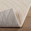 Områdetæpper Firkantet PALMERAS Beige 120 x 120 cm Polyester