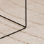 Områdetæpper Rund PALMERAS Beige Ø 200 CM Polyester