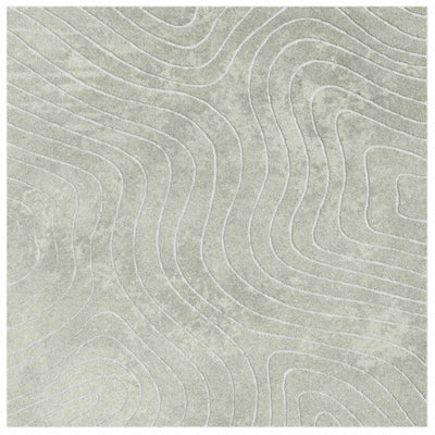 Områdetæpper Firkantet PALMERAS Grøn 200 x 200 cm Polyester