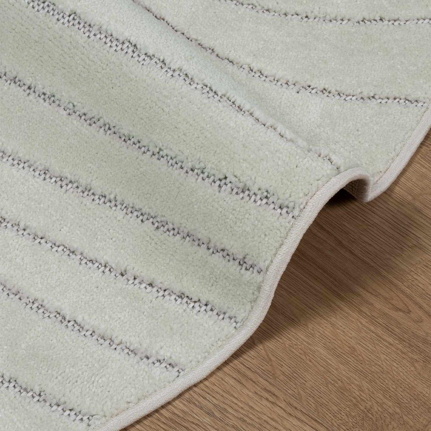 Områdetæpper Rund PALMERAS Grøn Ø 120 CM Polyester