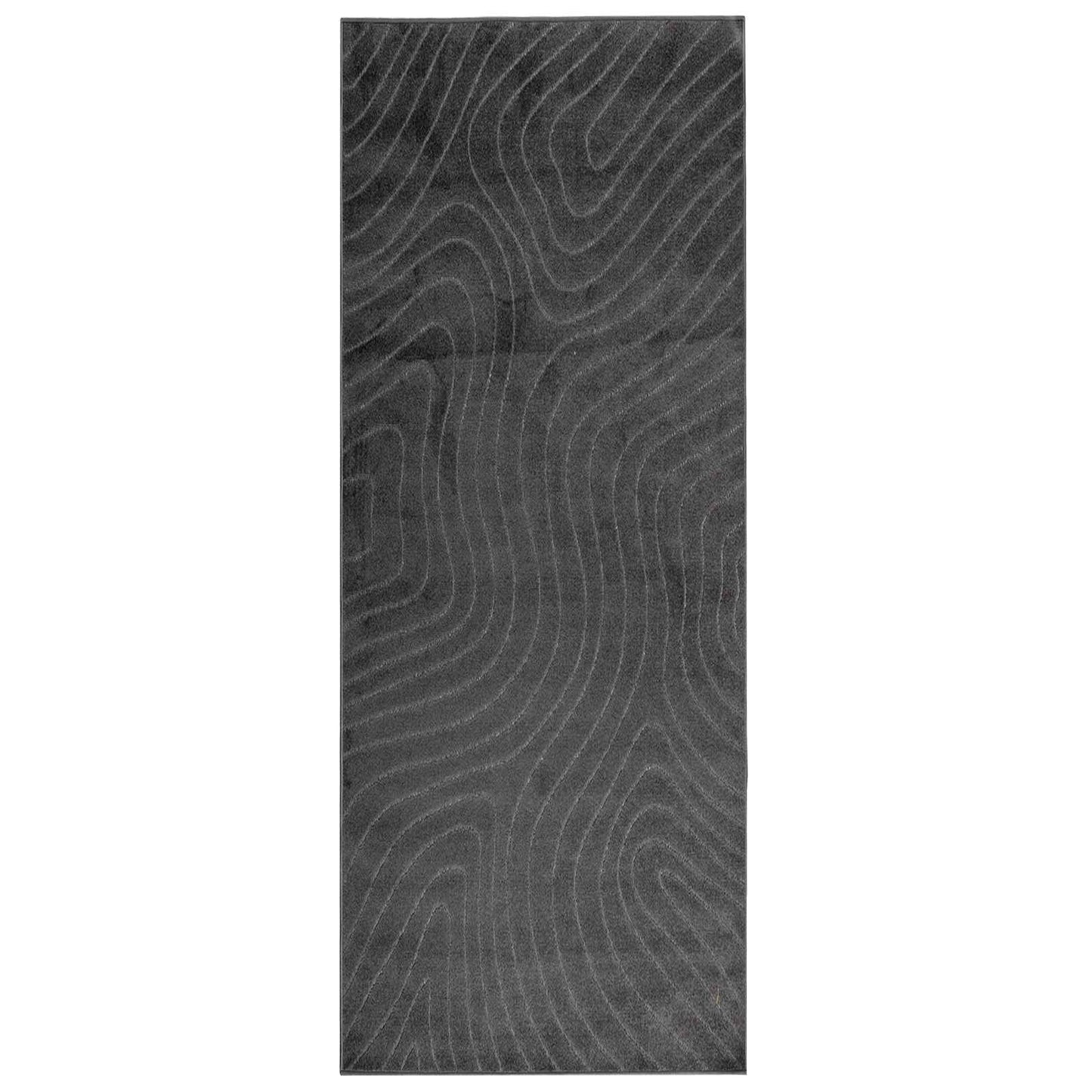 Områdetæpper Rektangulær PALMERAS Antracit 150 x 80 cm