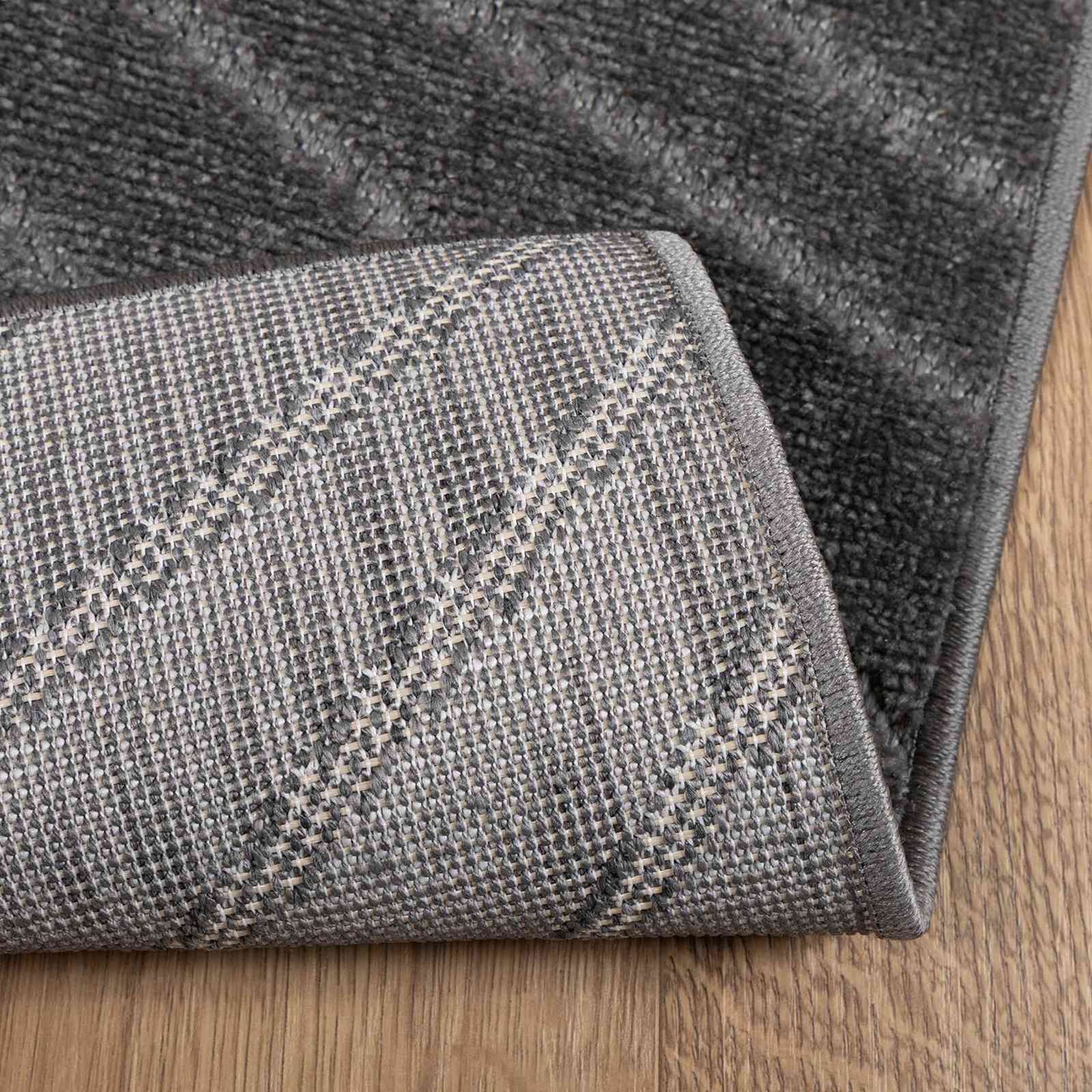 Områdetæpper PALMERAS Antracit 230 x 160 cm Polyester