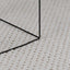 Områdetæpper Rektangulær LUGO Creme 150 x 80 cm Polyester