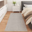 Områdetæpper Rektangulær LUGO Creme 200 x 80 cm Polyester