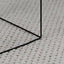 Områdetæpper Rektangulær LUGO Creme 170 x 120 cm Polyester
