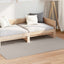Områdetæpper Rektangulær LUGO Creme 170 x 120 cm Polyester