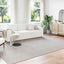 Områdetæpper Rektangulær LUGO Creme 280 x 200 cm Polyester