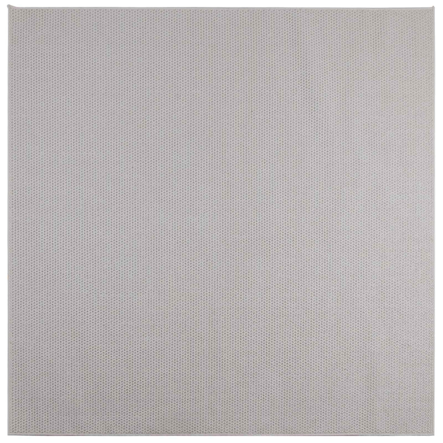 Områdetæpper Firkantet LUGO Creme 200 x 200 cm Polyester