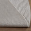 Områdetæpper Rund LUGO Creme Ø 160 CM Polyester