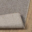Områdetæpper Rektangulær LUGO Gråbrun 120 x 170 cm Polyester