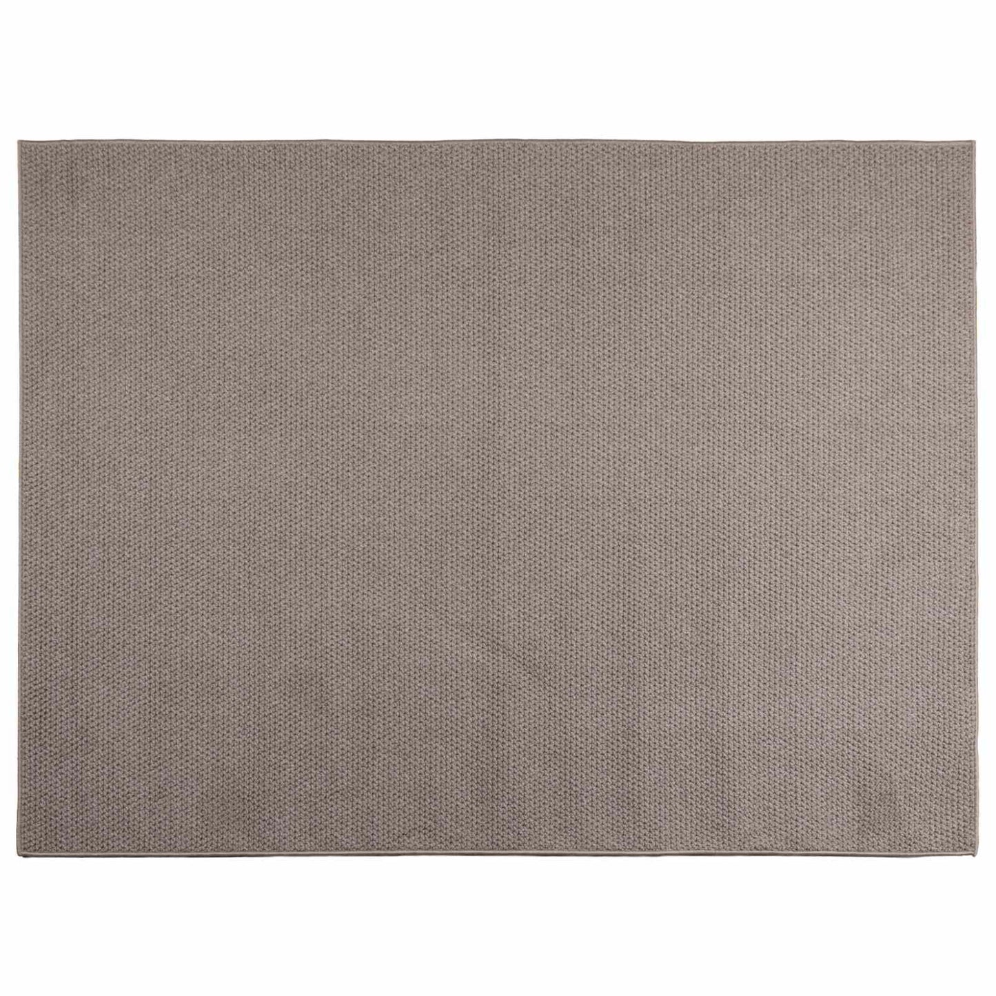 Områdetæpper Rektangulær LUGO Gråbrun 120 x 170 cm Polyester