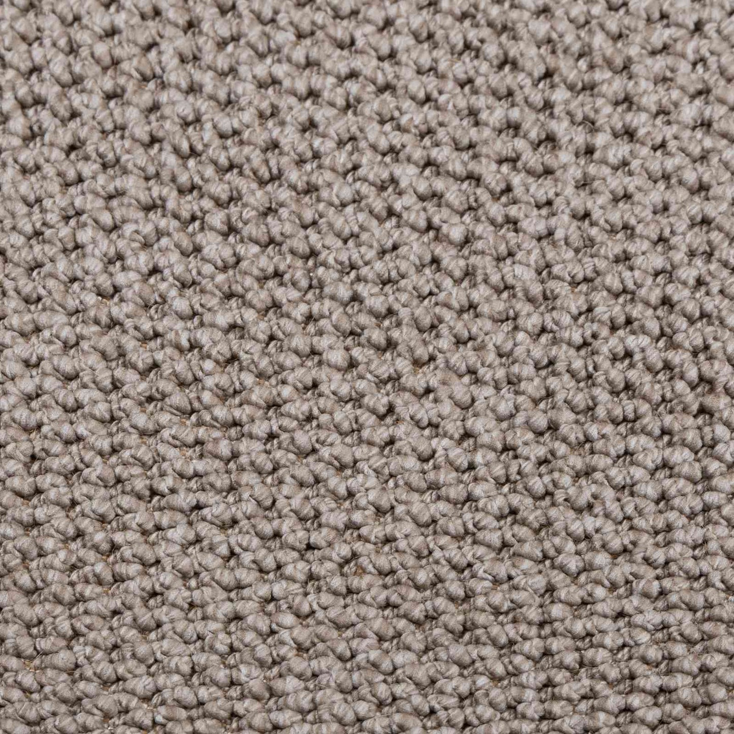 Områdetæpper Rund LUGO Gråbrun Ø 120 CM Polyester