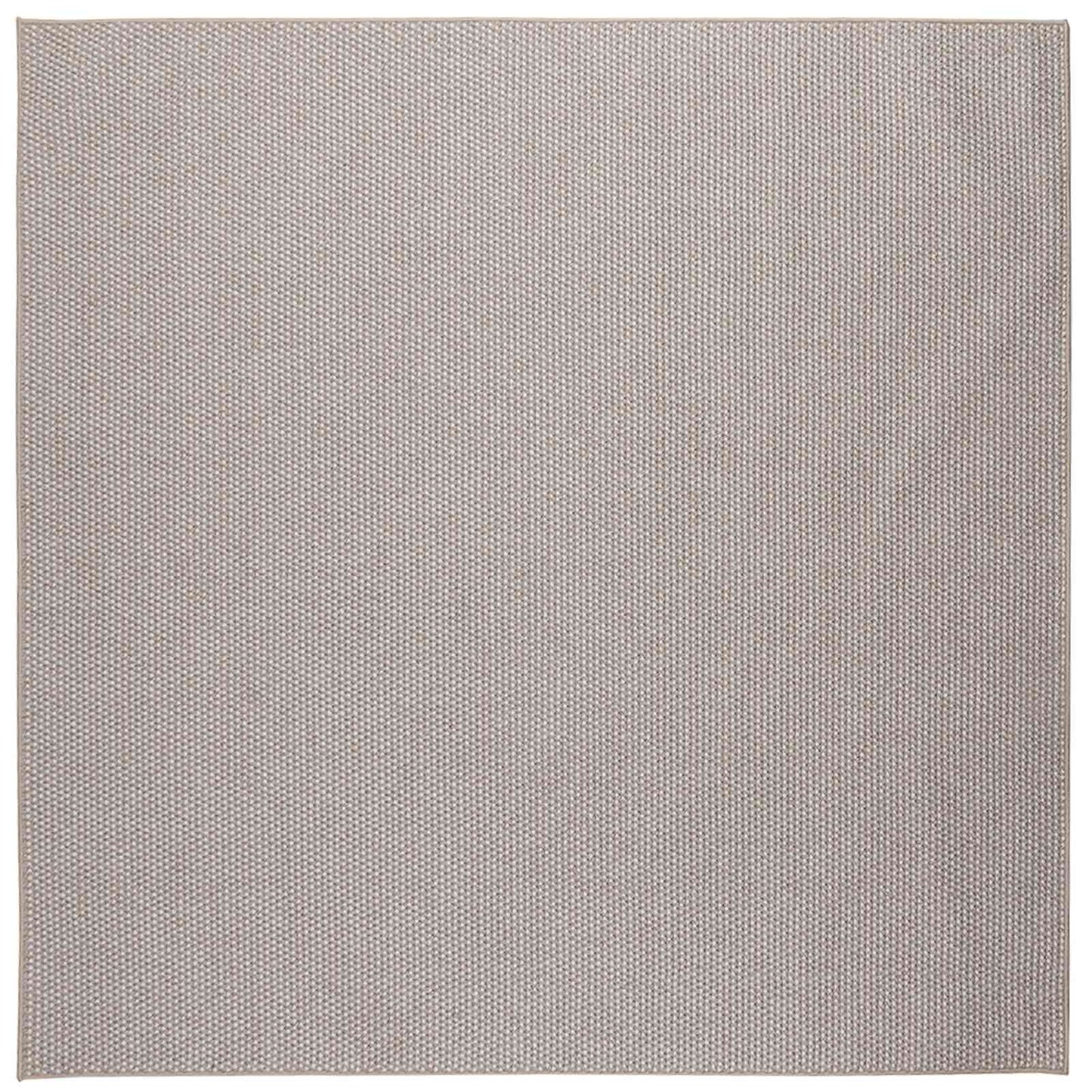 Områdetæpper LUGO Creme og Taupe 120 x 120 cm Polyester