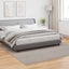 Områdetæpper LUGO Creme og Taupe 240 x 240 cm Polyester