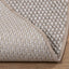 Områdetæpper Rund LUGO Creme og Taupe Ø 160 CM Polyester