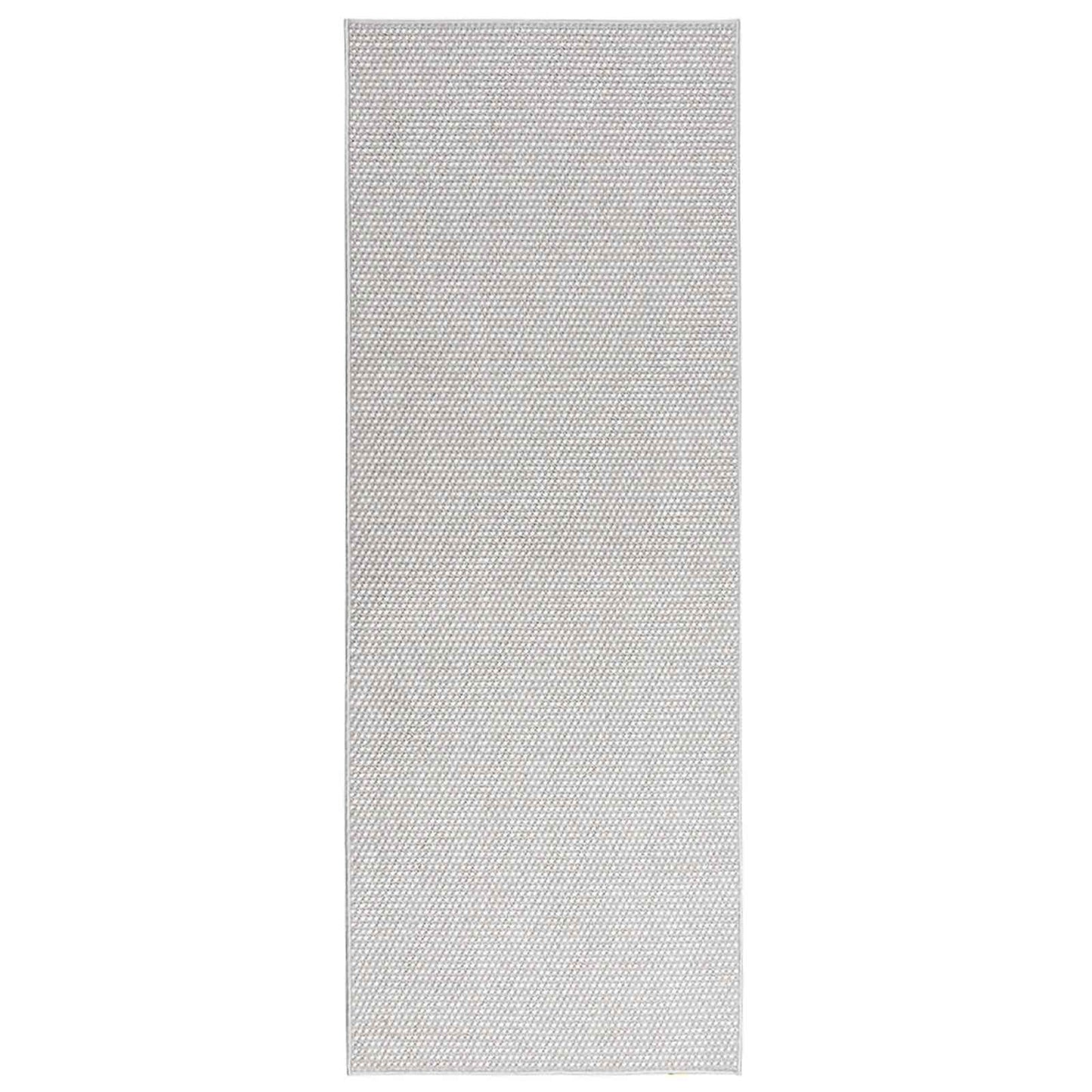 Områdetæpper Rektangulær LUGO Creme og grå 80 x 150 cm