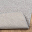 Områdetæpper LUGO Creme og grå 140 x 200 cm Polyester