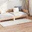 Områdetæpper Rektangulær SIROLO Creme 150 x 80 cm Polyester