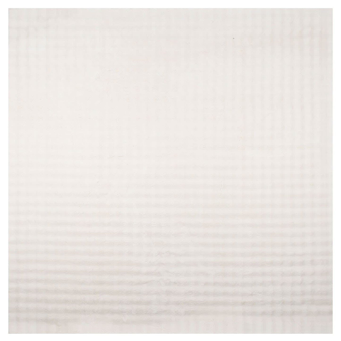 Områdetæpper Firkantet SIROLO Creme 240 x 240 cm Polyester