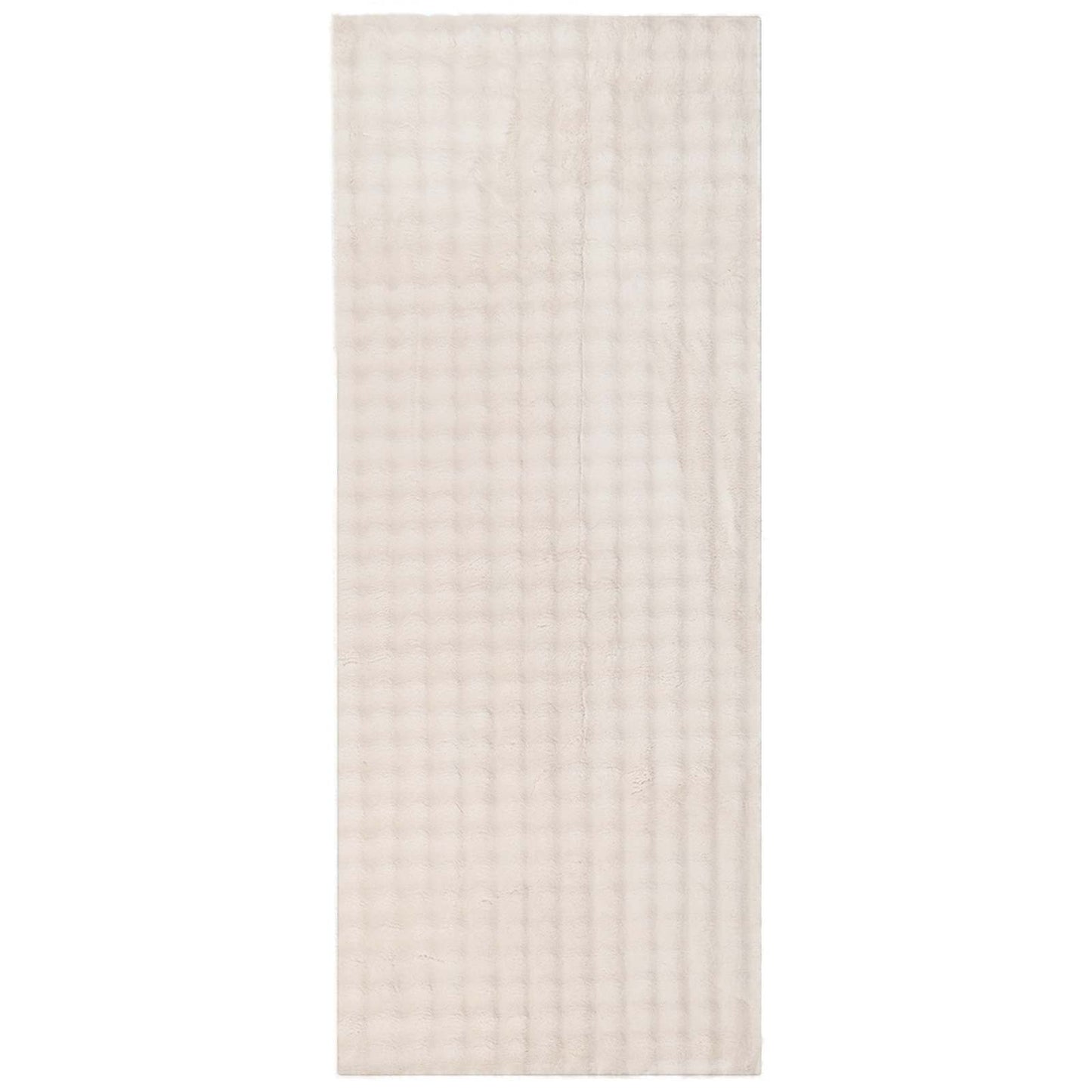 Områdetæpper Rektangulær SIROLO Beige 150 x 80 cm Polyester