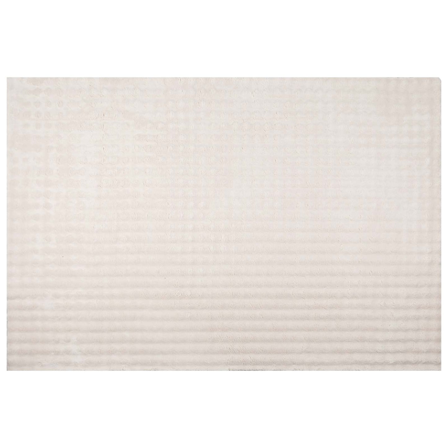 Områdetæpper Rektangulær SIROLO Beige 200 x 140 cm Polyester