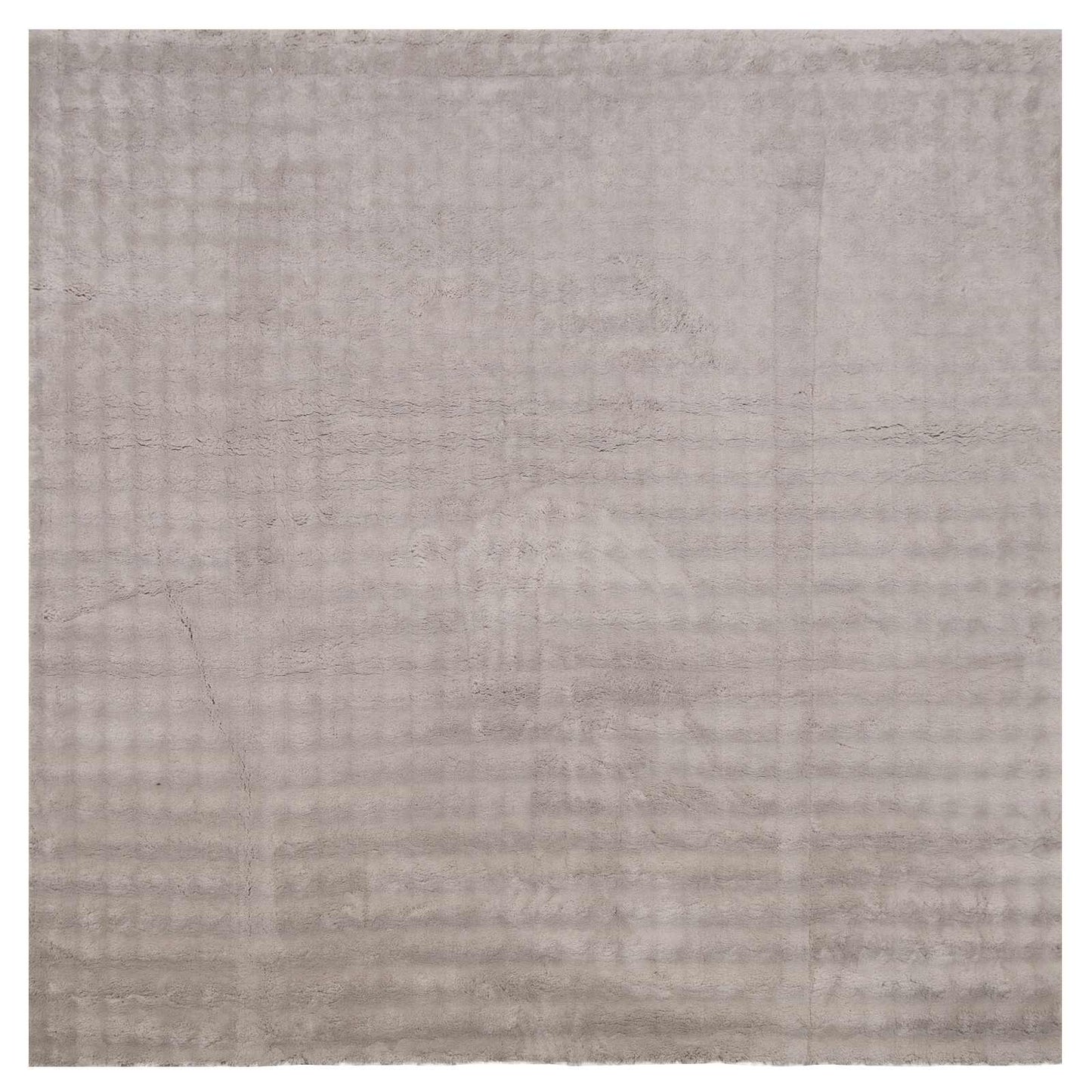 Områdetæpper Firkantet SIROLO Sandfarvet 120 x 120 cm Polyester