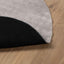 Områdetæpper Rund SIROLO Sandfarvet Ø 120 CM Polyester