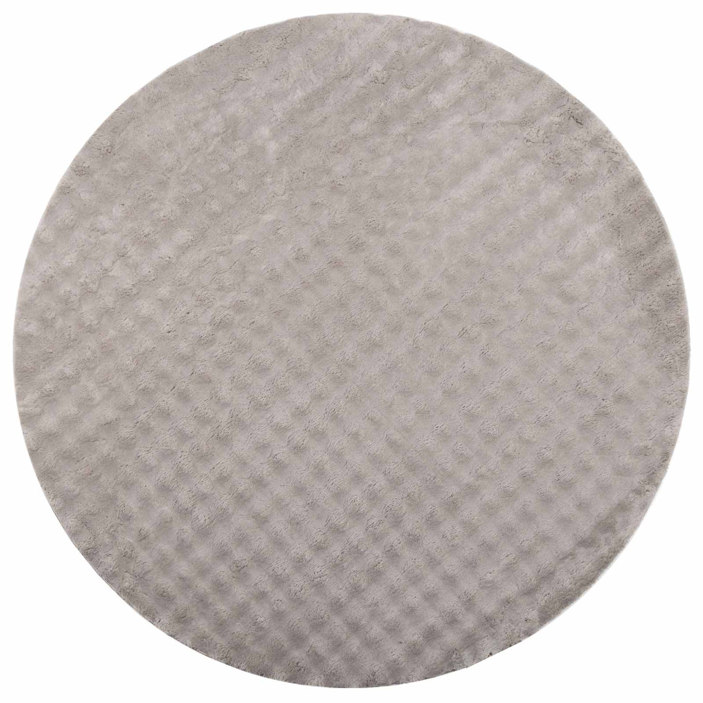 Områdetæpper Rund SIROLO Sandfarvet Ø 160 CM Polyester