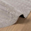 Områdetæpper Rund SIROLO Sandfarvet Ø 200 CM Polyester