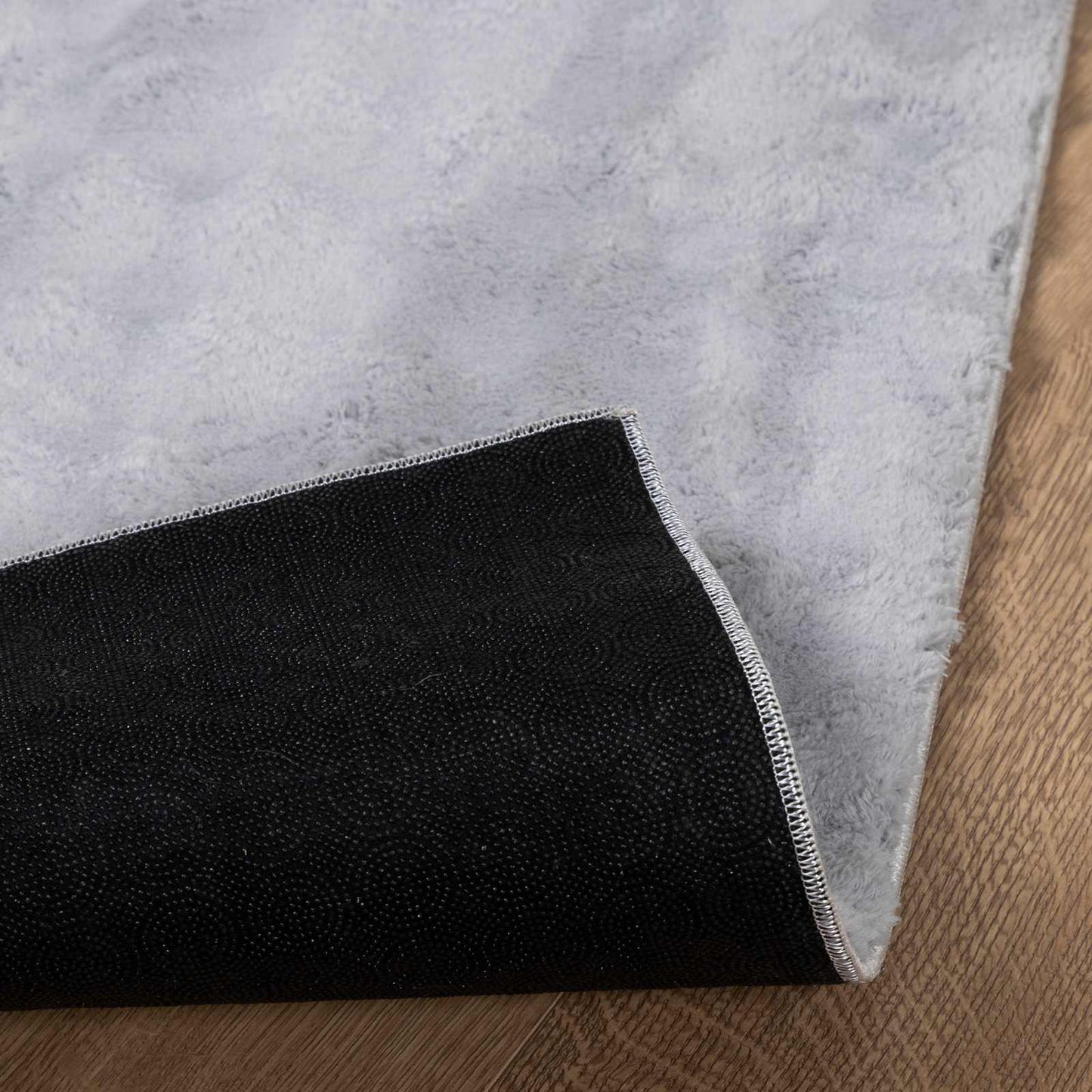 Områdetæpper Rektangulær SIROLO Grå 170 x 120 cm Polyester