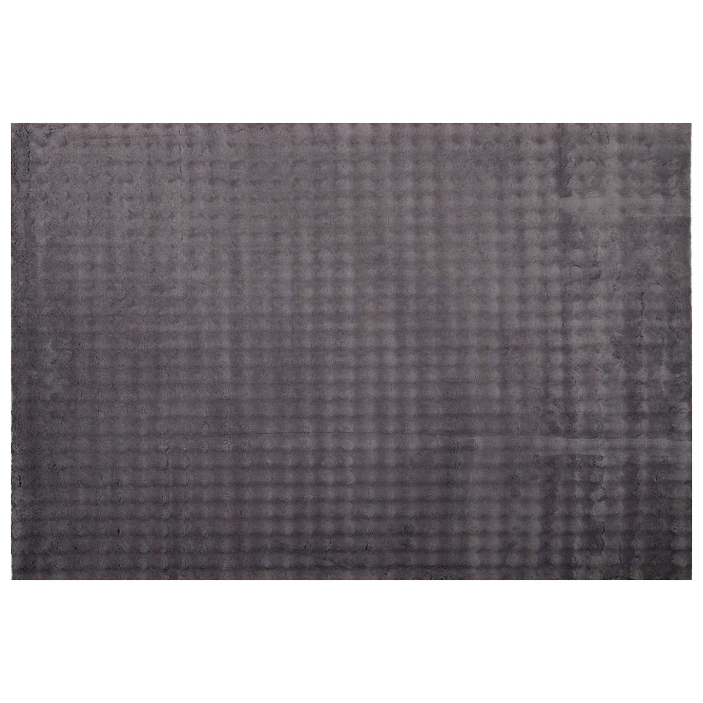 Områdetæpper Rektangulær SIROLO Antracit 170 x 120 cm Polyester