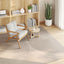 Indendørs tæppe GALATI Beige 120 x 120 cm Polyester