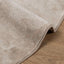 Områdetæpper Rund GALATI Beige Ø 160 CM Polyester