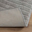 Områdetæpper Rektangulær GALATI Grå 200 x 80 cm Polyester