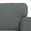 Sofa Sæt 2 stk. Mørkegrå Stof