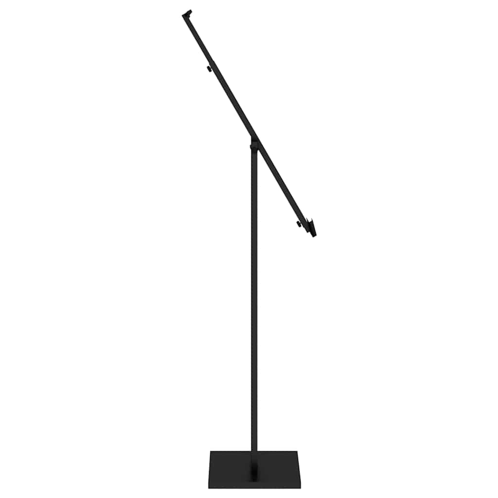 Messeskærme 2 stk. Sort 26,5 x 26,5 x 150 cm Stål