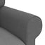 Sofa Mørkegrå 245 x 82 x 80 cm Stof