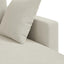 Sofa Creme 228 x 134 x 80 cm Fløjl