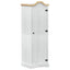 Garderober Hvid 55 x 52 x 170 cm Massiv fyrretræ