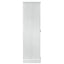 Garderober Hvid 55 x 50 x 170 cm Massiv fyrretræ